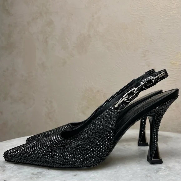 Slingback Sparkly Louis Vuitton Shoes Louis Vuitton Shoes Louis